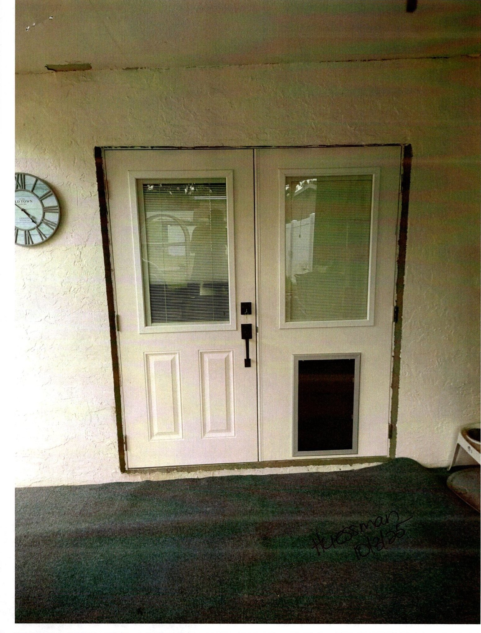 Baker Residence — before door installation