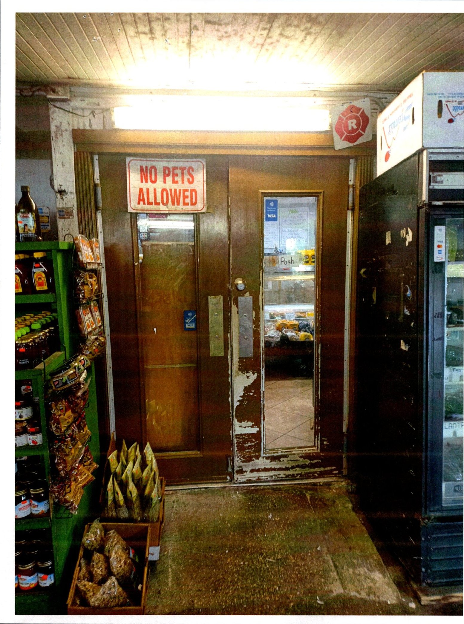 Steve's Produce — before door installation