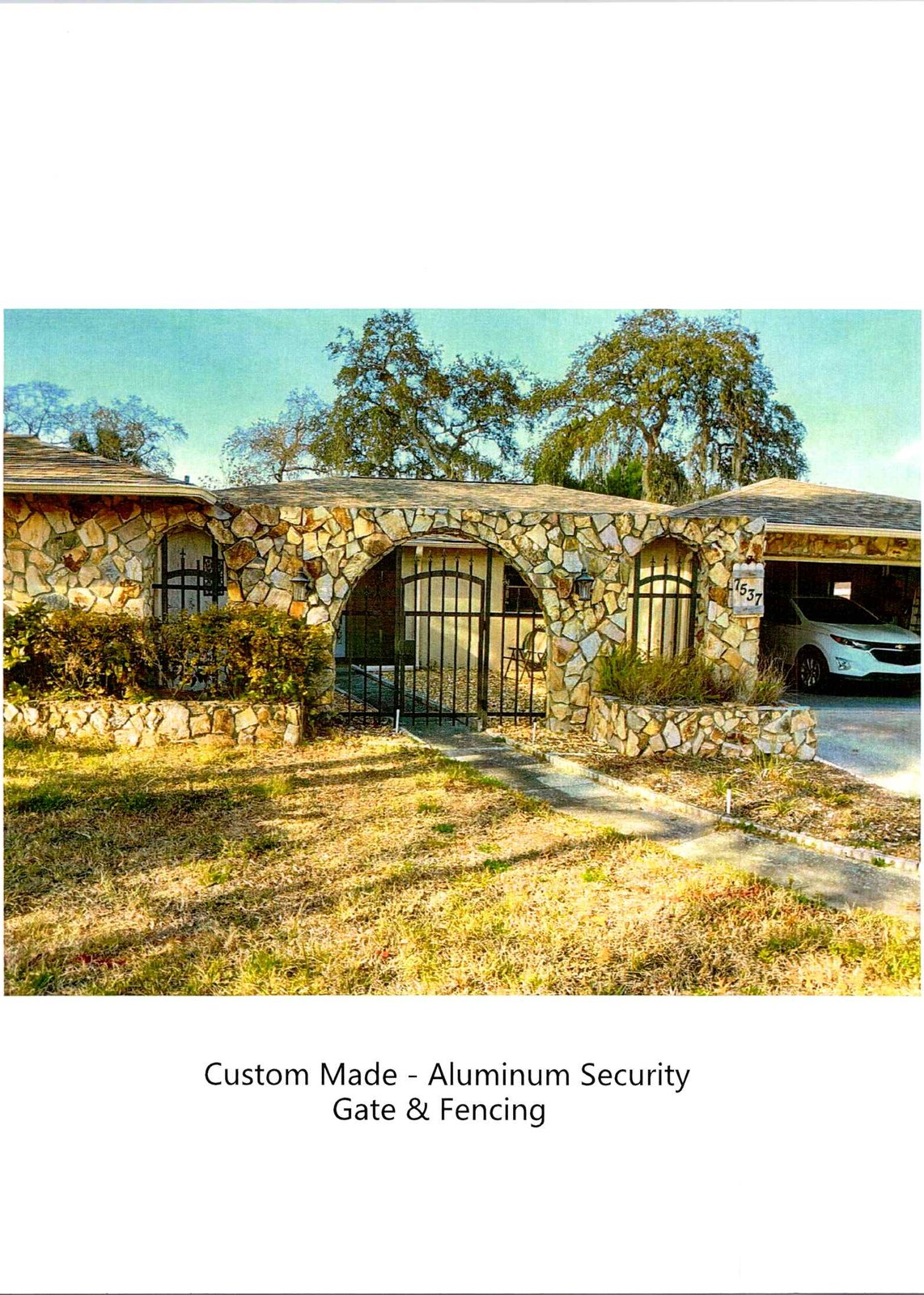 CUSTOM ALUMINUM FENCING & GATES — photo 4