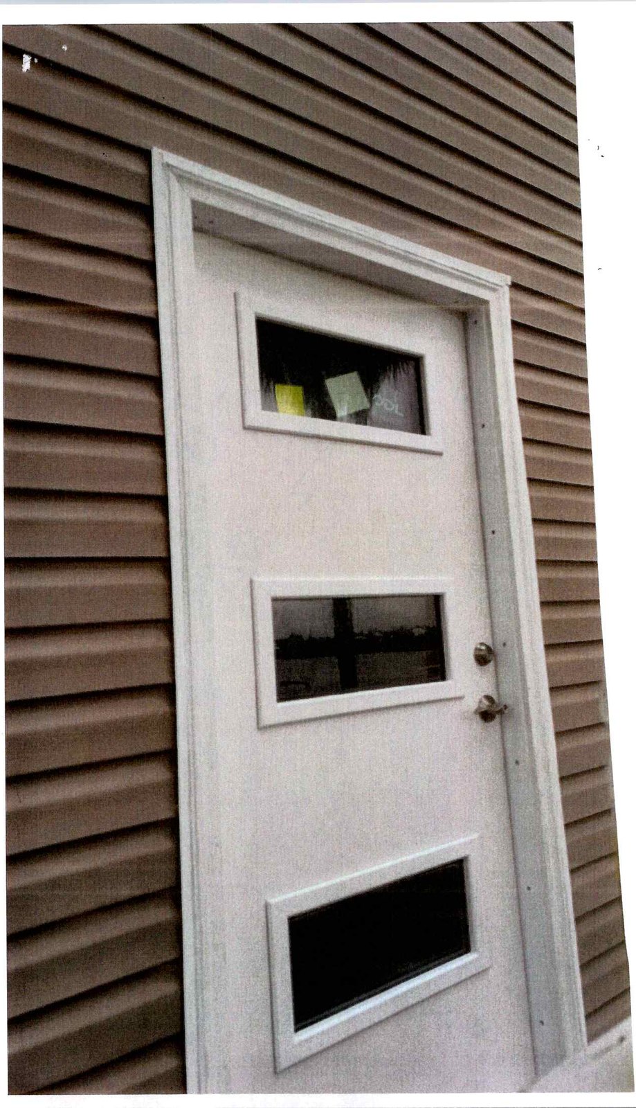 EXTERIOR DOOR — photo 1