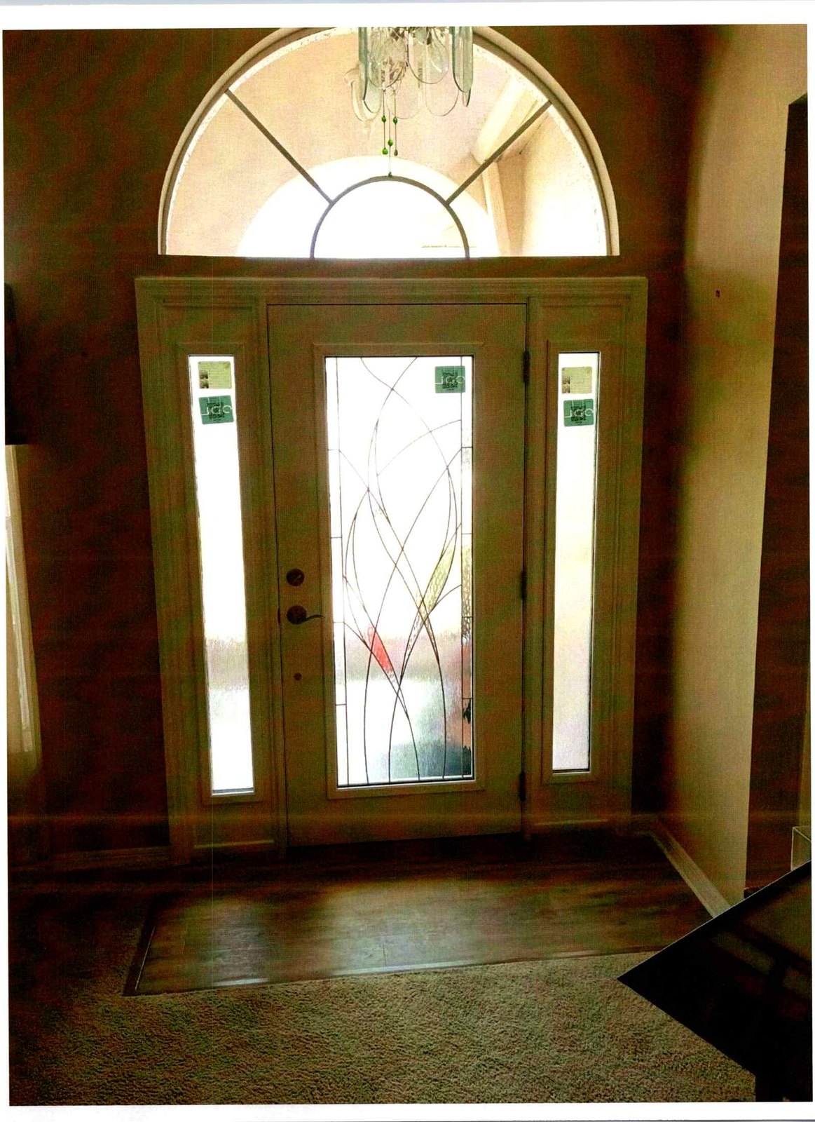 FRONT ENTRY DOOR WITH SIDELITES — photo 2