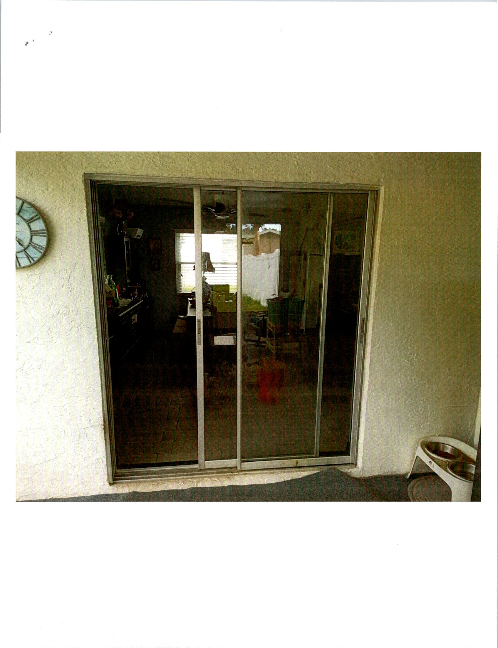After – Aluminum Sliding Glass Door